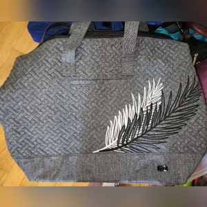 EEUC LUG Aerial Feather Tote Bag heather grey HUGE!